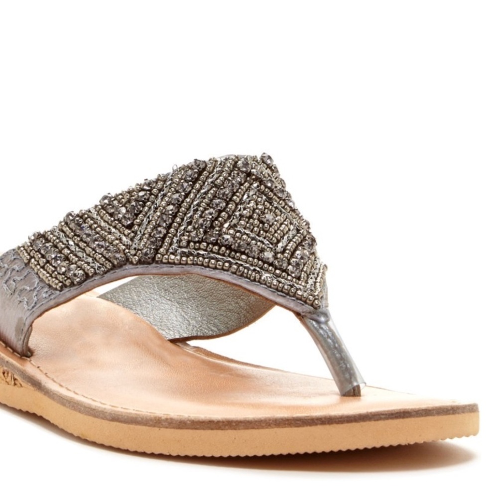 NWOB Rebels Venus Beaded Flip Flop Thong Sandal